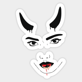 Dark Lady Sticker